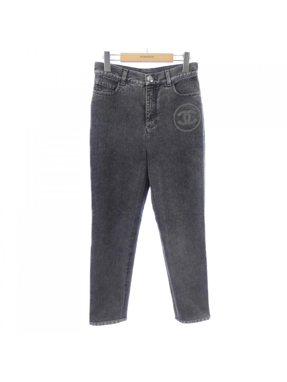 Chanel Jeans Gray